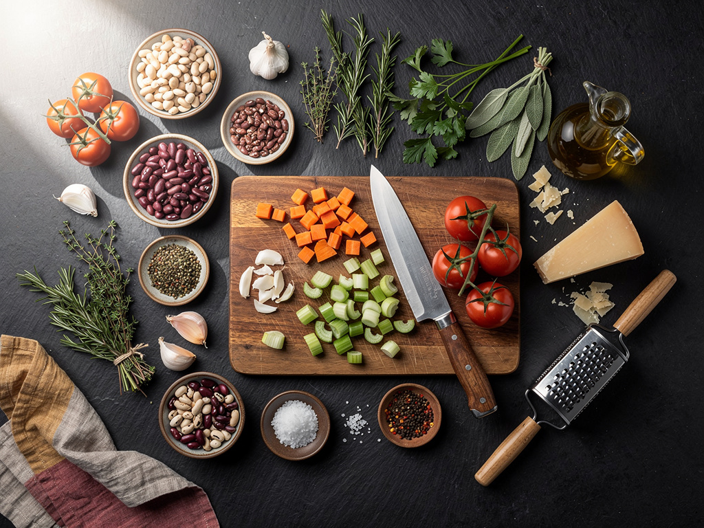 Fresh ingredients gathered and ready for this recipe.