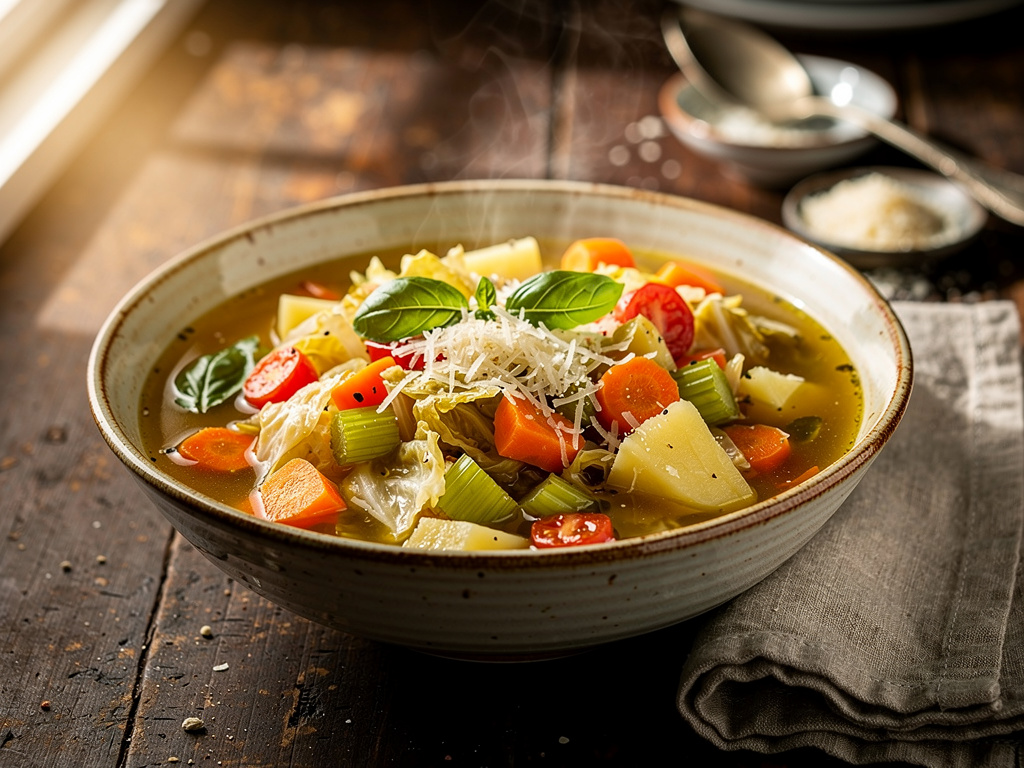 Cabbage Vegetable Soup