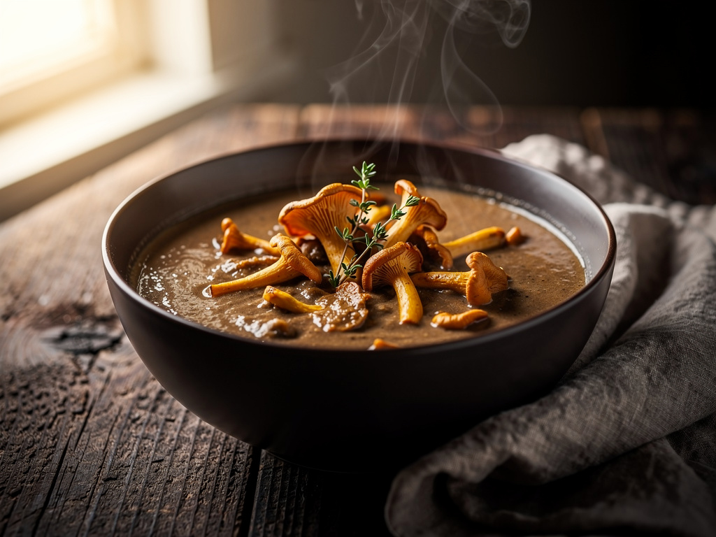 Chanterelle Mushroom Soup