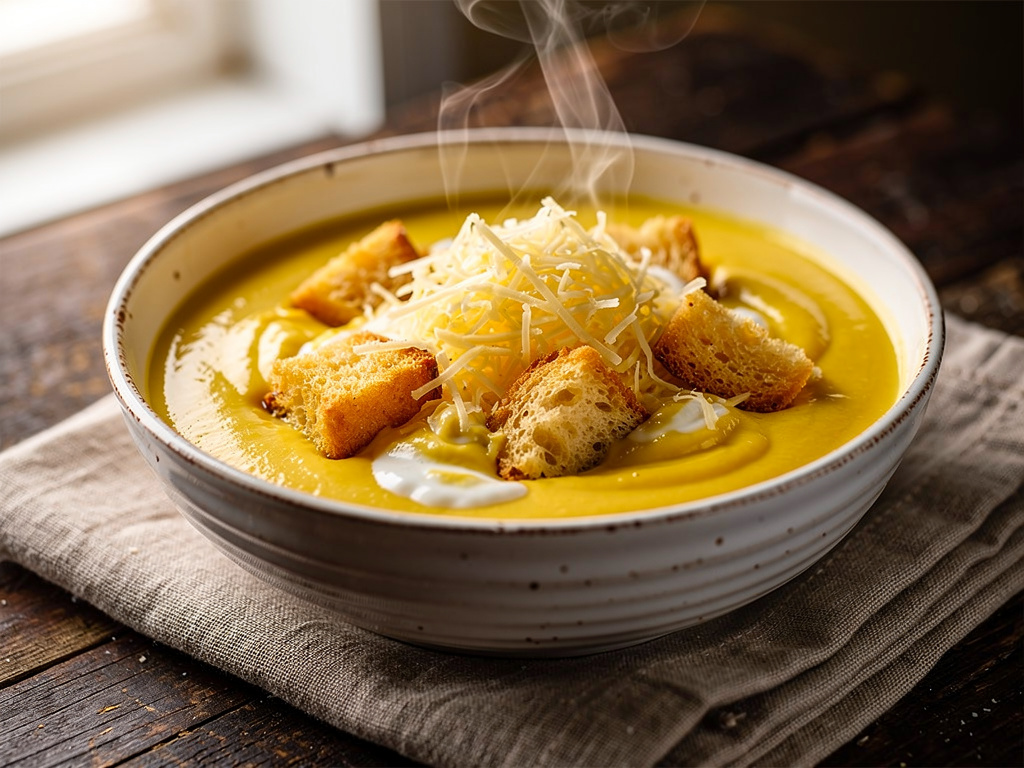 Cheese Soup with Cream