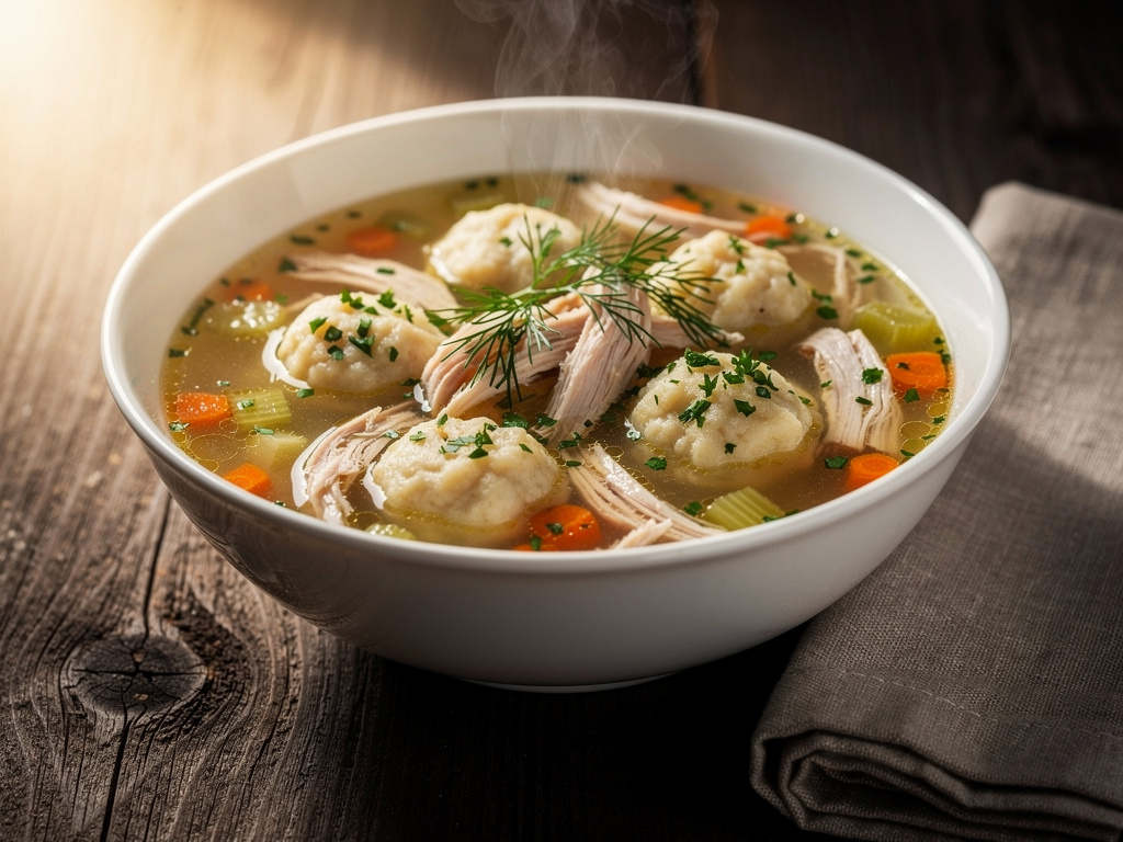 Chicken Soup with Dumplings