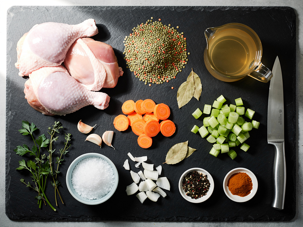 Fresh ingredients gathered and ready for this recipe.