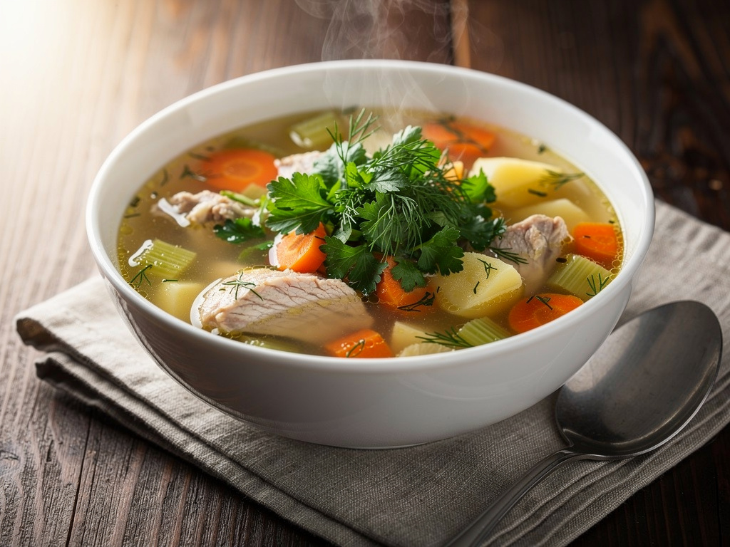 Chicken Soup with Vegetables
