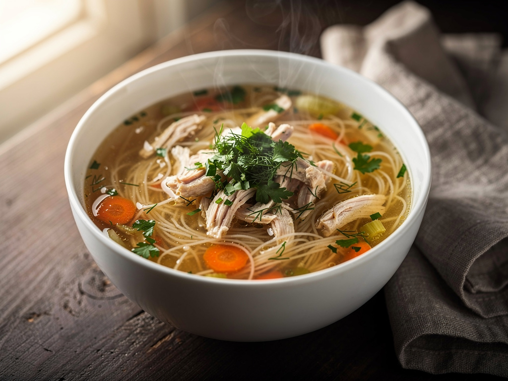 Chicken Soup with Vermicelli
