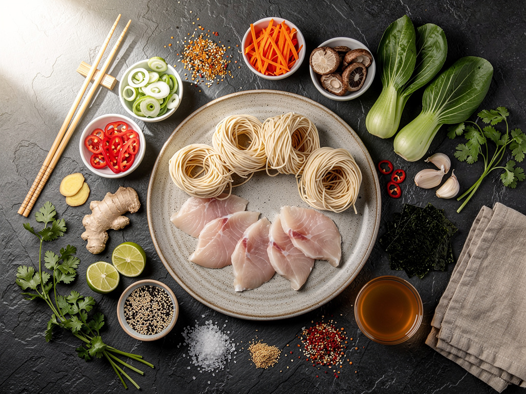 Fresh ingredients gathered and ready for this recipe.