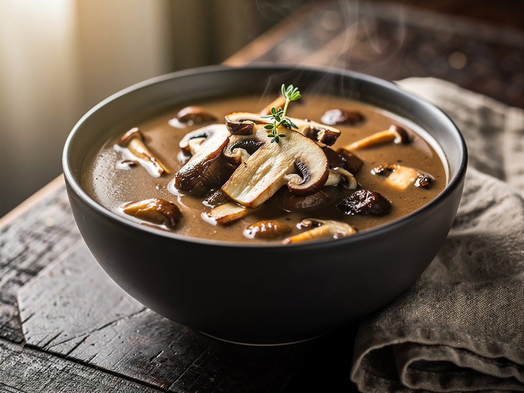 Korean Mushroom Soup