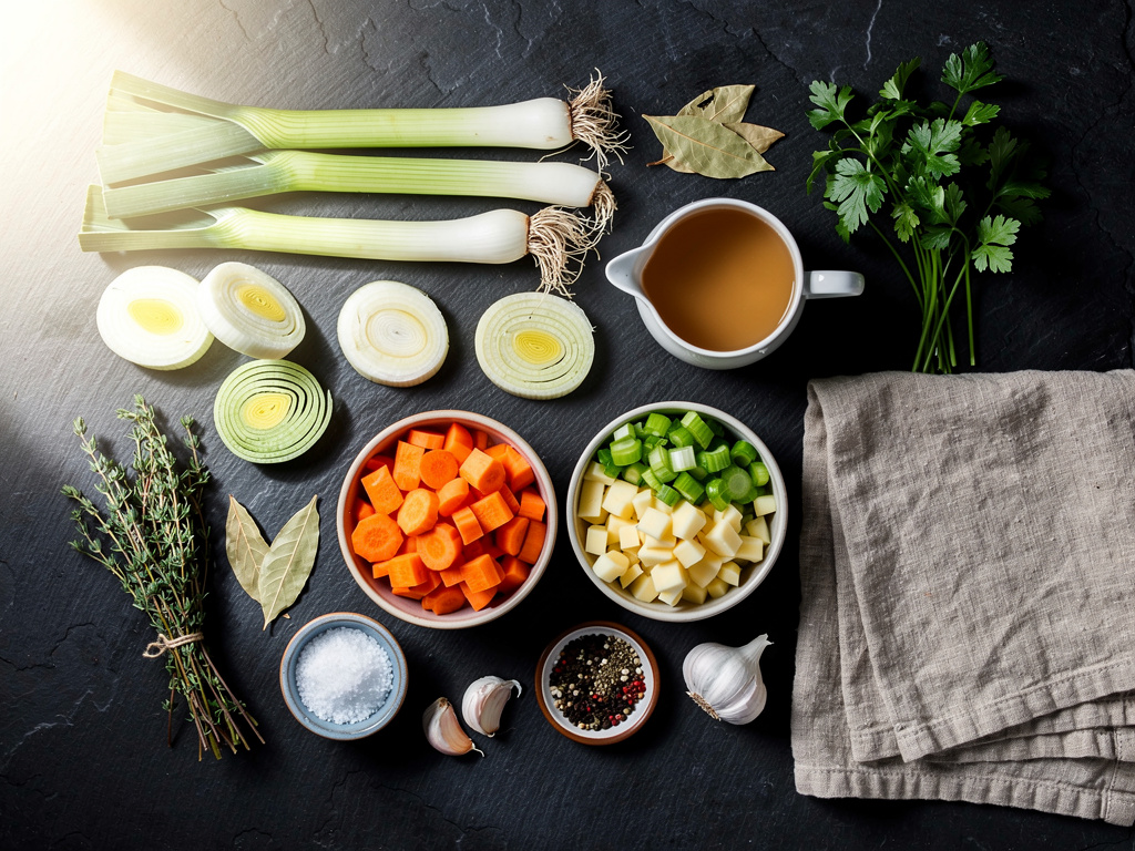 Fresh ingredients gathered and ready for this recipe.