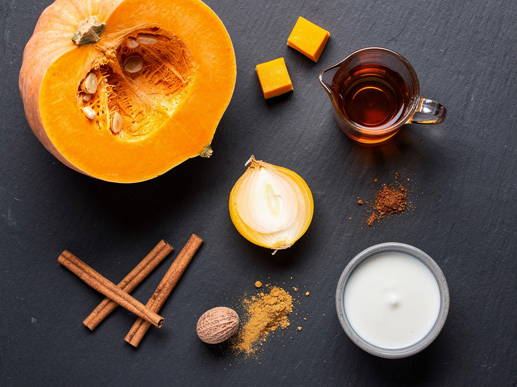Fresh ingredients laid out and ready - mise en place makes cooking easier.