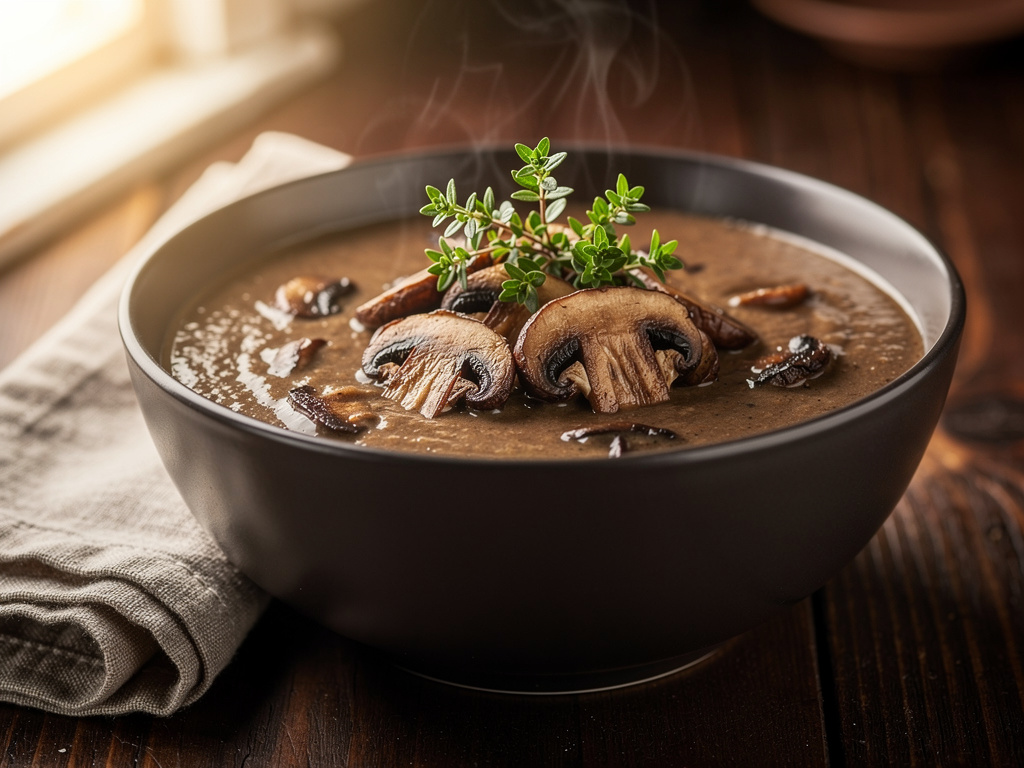 Portobello Mushroom Soup