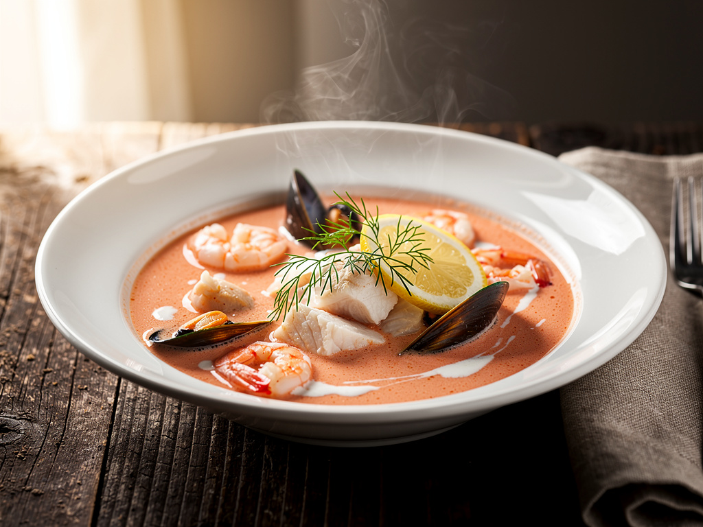 Provencale Seafood Soup with Pistou