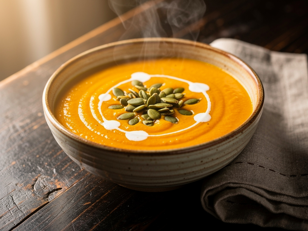 Pumpkin Coconut Soup