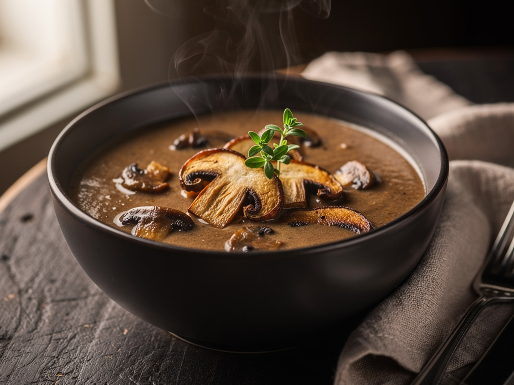 Spicy Mushroom Soup