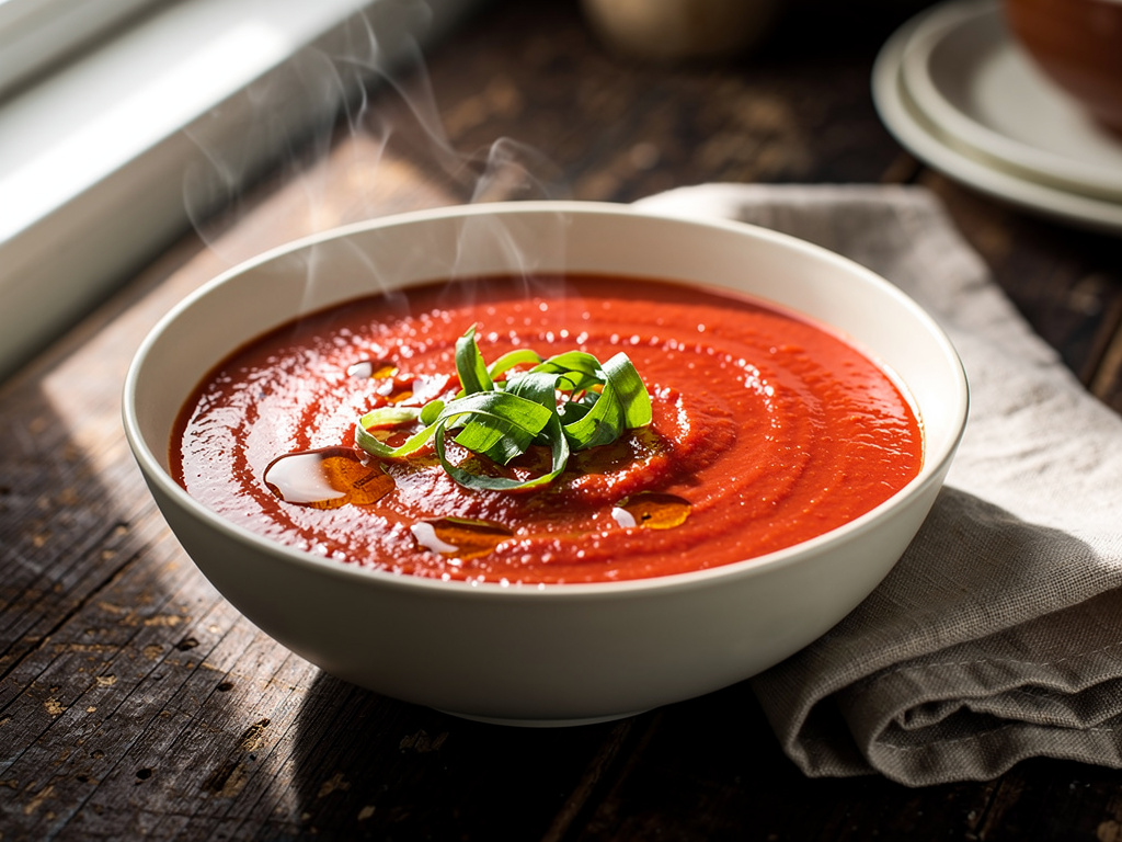Fresh Tomato Basil Soup
