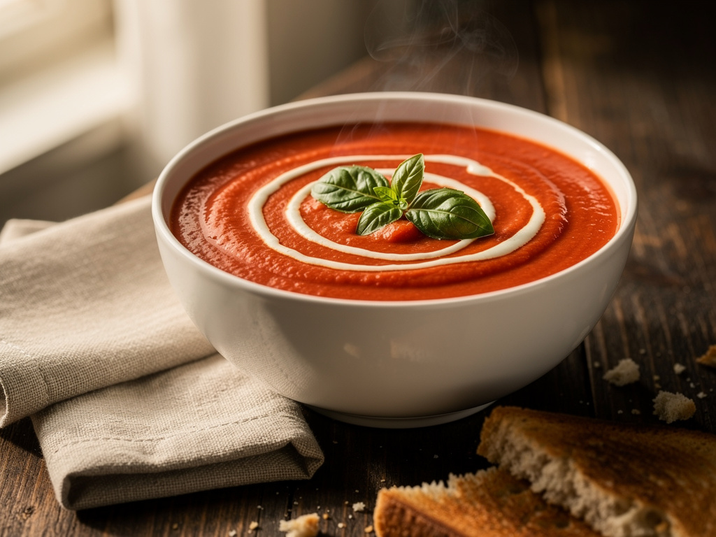 Tomato Grilled Cheese Soup