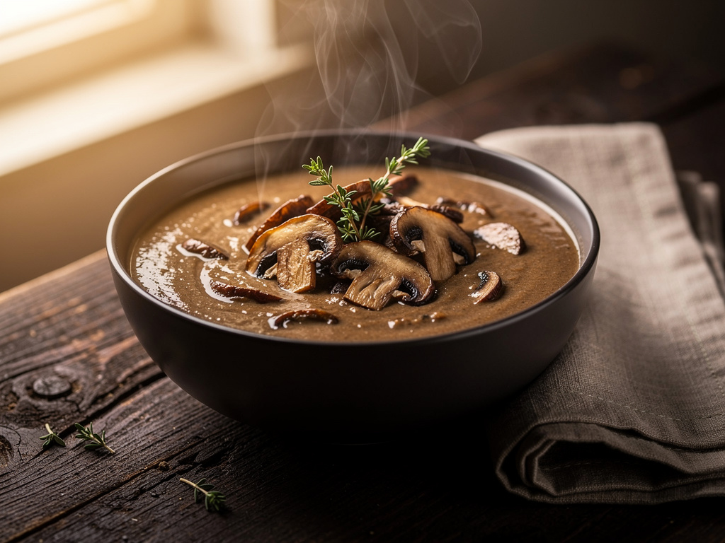 Truffle Mushroom Soup
