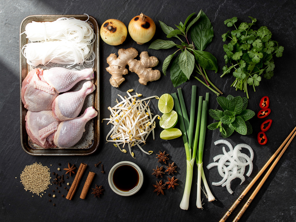 Fresh ingredients gathered and ready for this recipe.